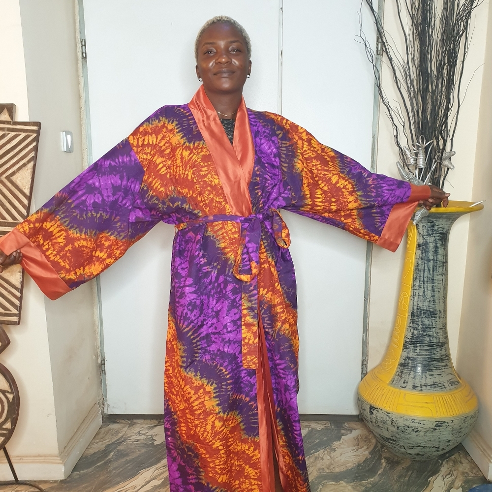 Ankara Kimono Robes